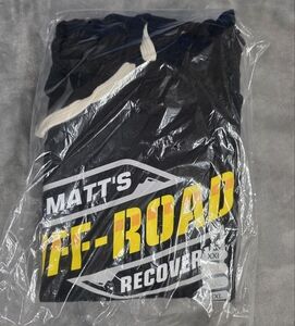 Matt's Off-Road Recovery Hoodie - Black Hooded Sweatshirt - XXL - NEW